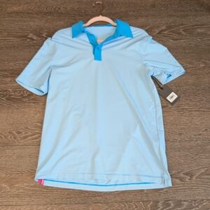 G/FORE Light Blue Polo Shirt